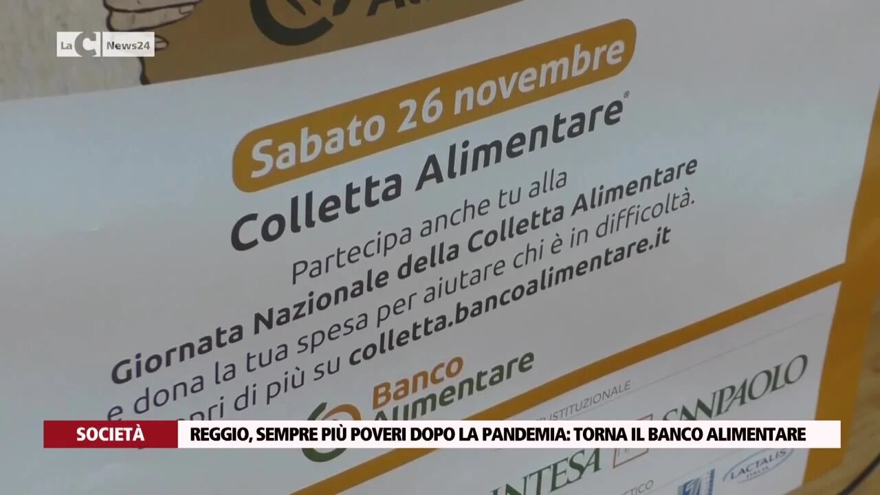 Reggio, sempre più poveri dopo la pandemia: torna il banco alimentare