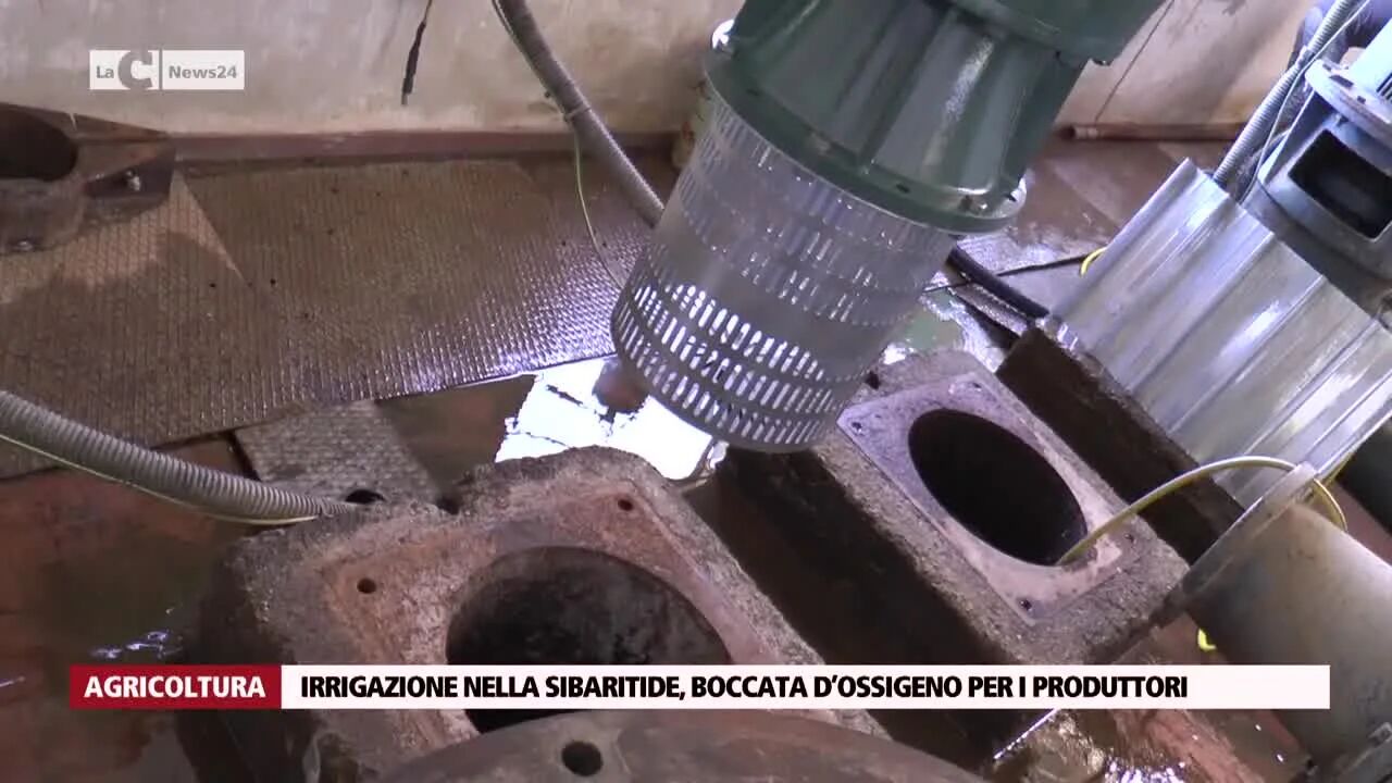 Irrigazione nella sibaritide, boccata d’ossigeno per i produttori