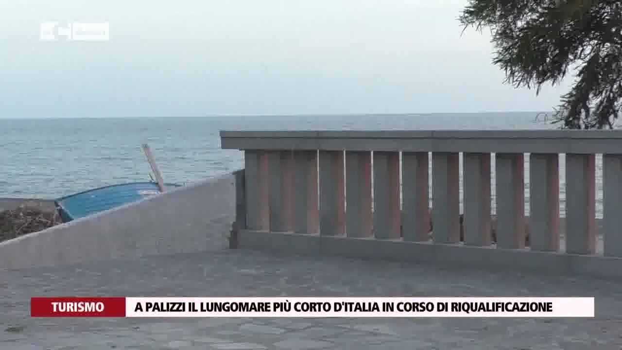 A Palizzi il lungomare più corto d'Italia in corso di riqualificazione