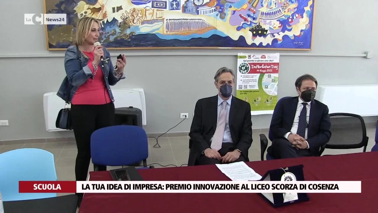 La tua idea di impresa: premio innovazione al liceo Scorza di Cosenza