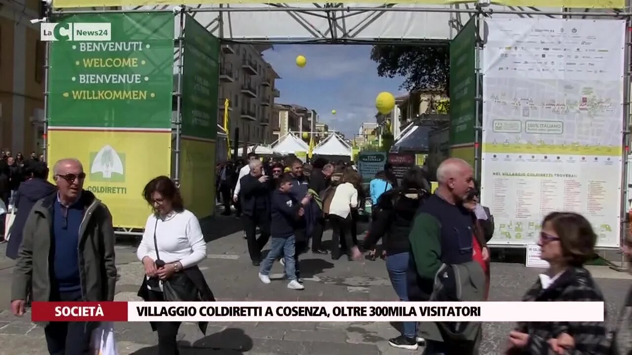 Villaggio Coldiretti a Cosenza, oltre 300mila visitatori