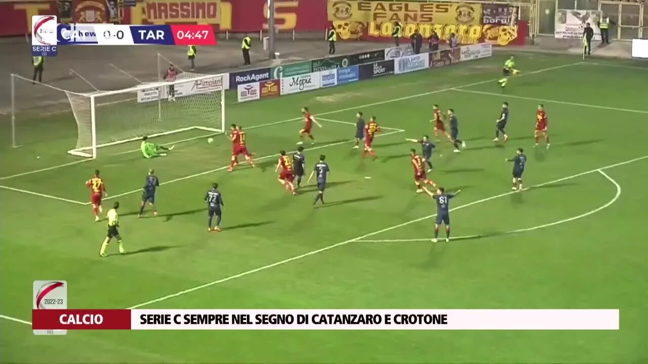 Serie C sempre nel segno di Catanzaro e Crotone