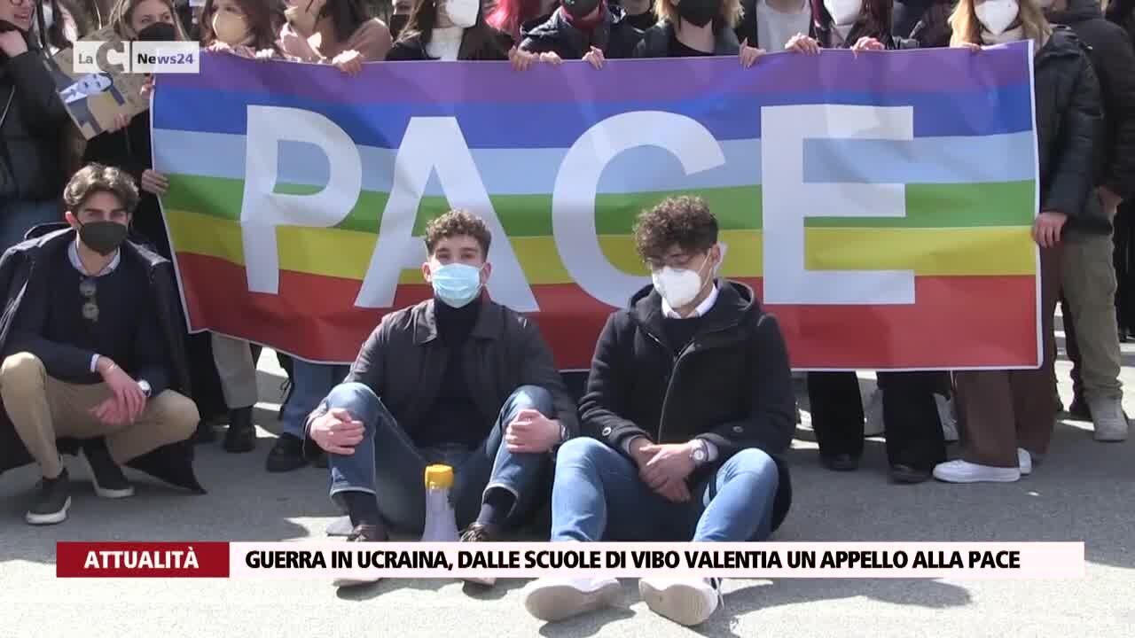 Guerra in Ucraina, dalle scuole di Vibo Valentia un appello alla pace