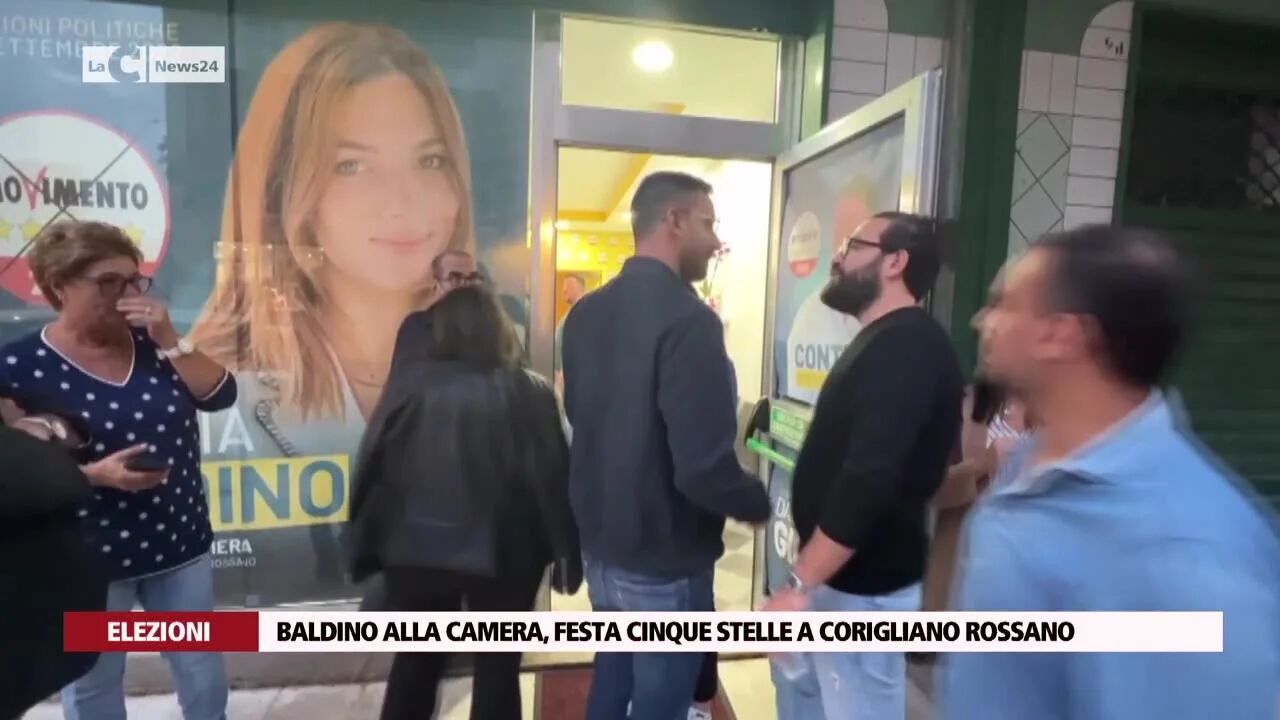 Baldino alla Camera, festa Cinque Stelle a Corigliano Rossano