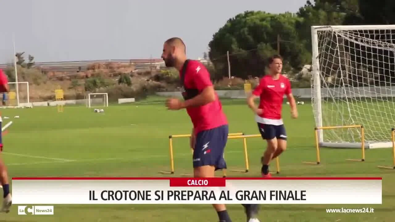 Il Crotone si prepara al gran finale