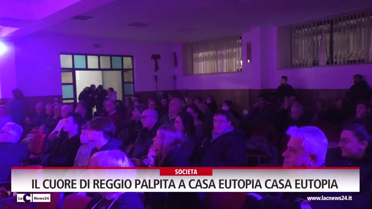 Il cuore di Reggio palpita a casa eutopia casa Eutopia