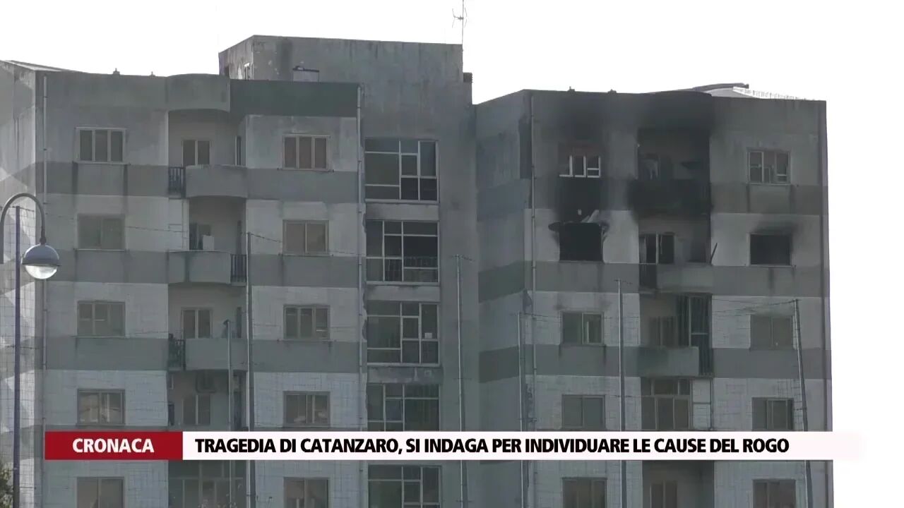 Tragedia di Catanzaro, si indaga per individuare le cause del rogo