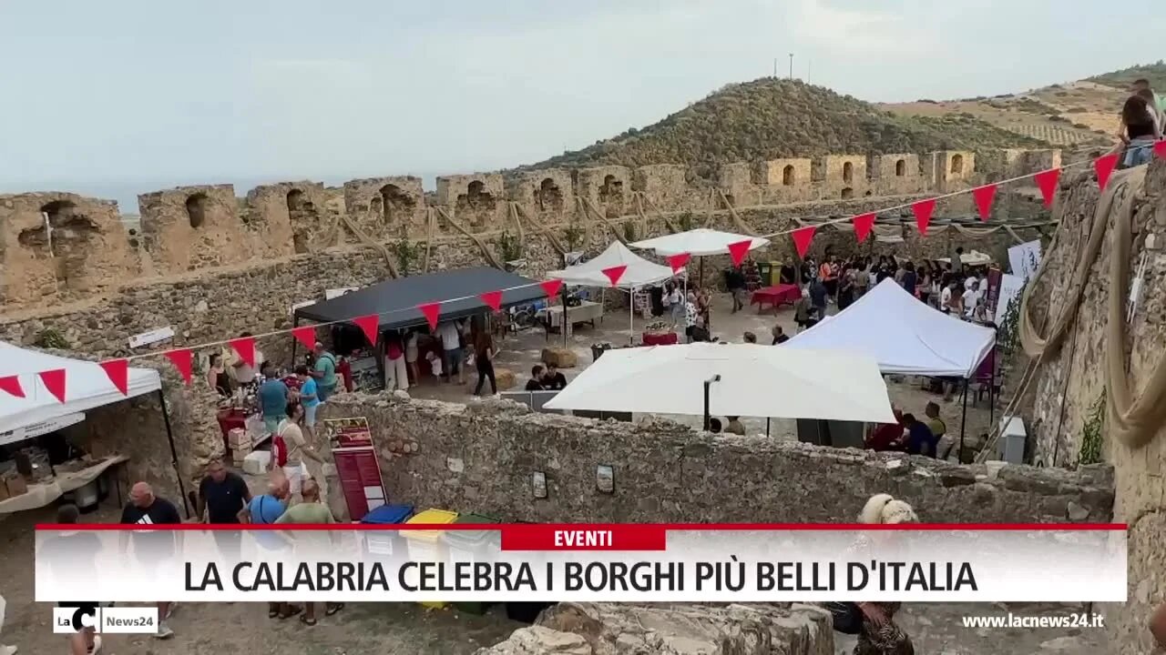 La Calabria celebra i borghi più belli d'Italia