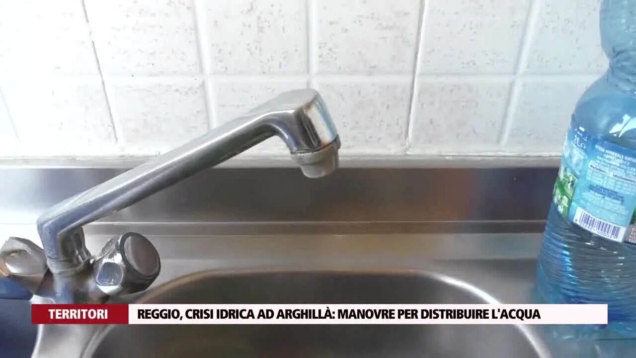 Reggio, crisi idrica ad Arghillà manovre per distribuire l'acqua