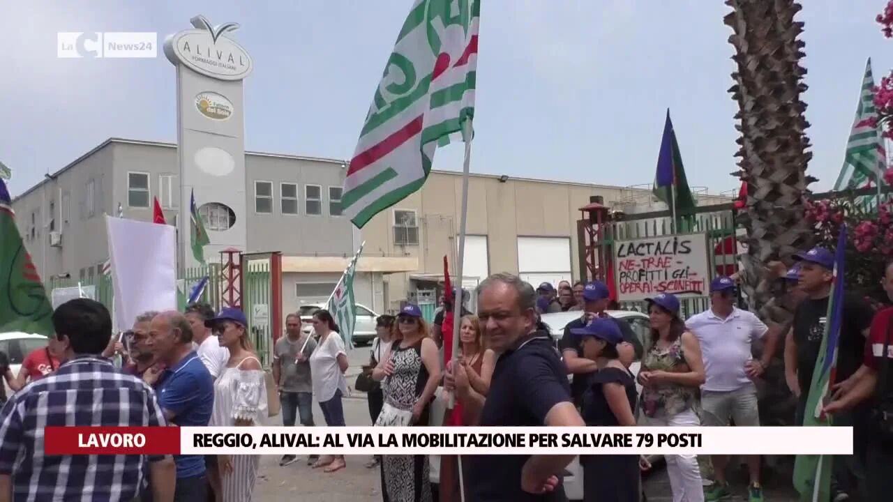 Reggio, Alival: al via la mobilitazione per salvare 79 posti