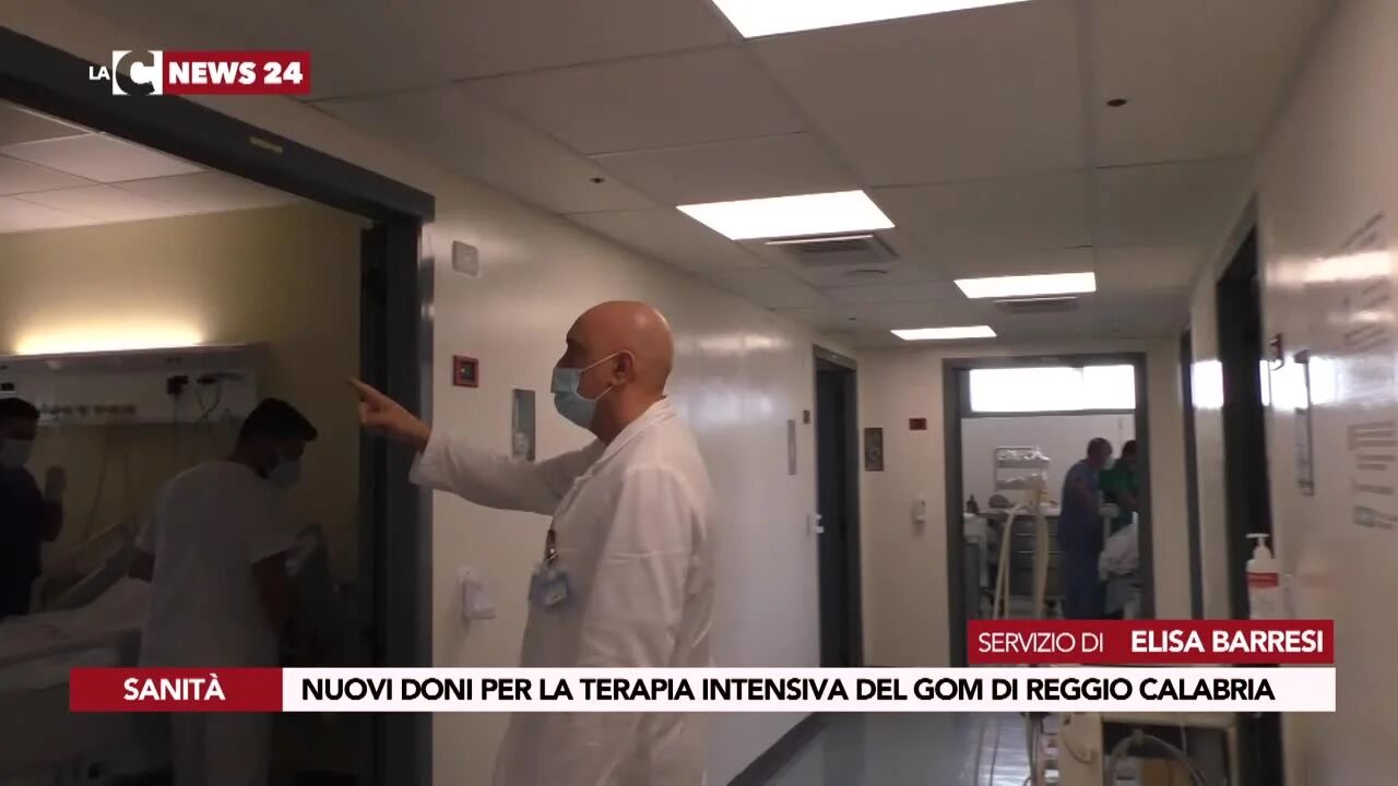 Nuovi doni per la terapia intensiva del Gom di Reggio Calabria