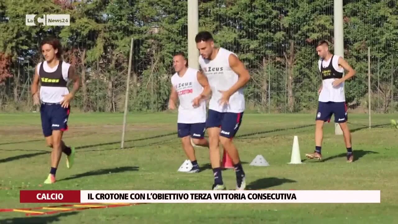 Il Crotone con l’obiettivo terza vittoria consecutiva