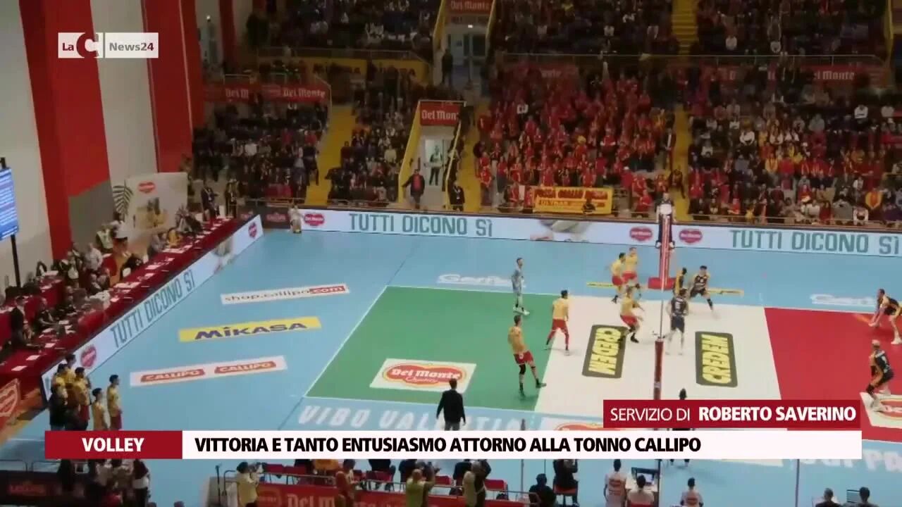 Vittoria e tanto entusiasmo attorno alla Tonno Callipo