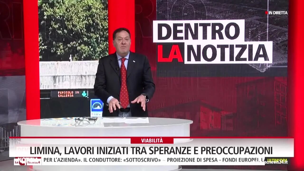 Limina, lavori iniziati tra speranze e preoccupazioni