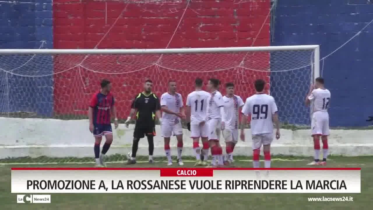 Promozione A, la Rossanese vuole riprendere la marcia