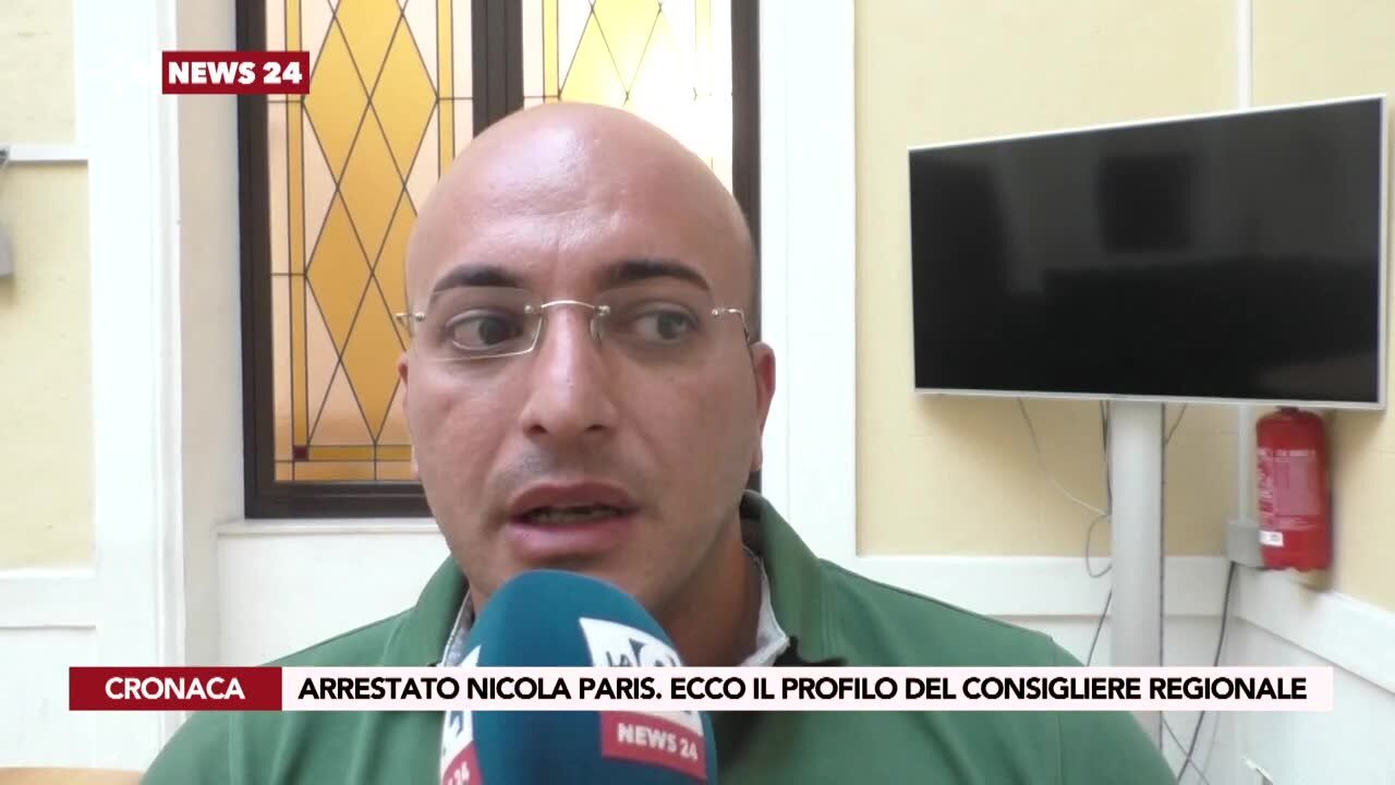 Arrestato Nicola Paris. Ecco il profilo del consigliere regionale