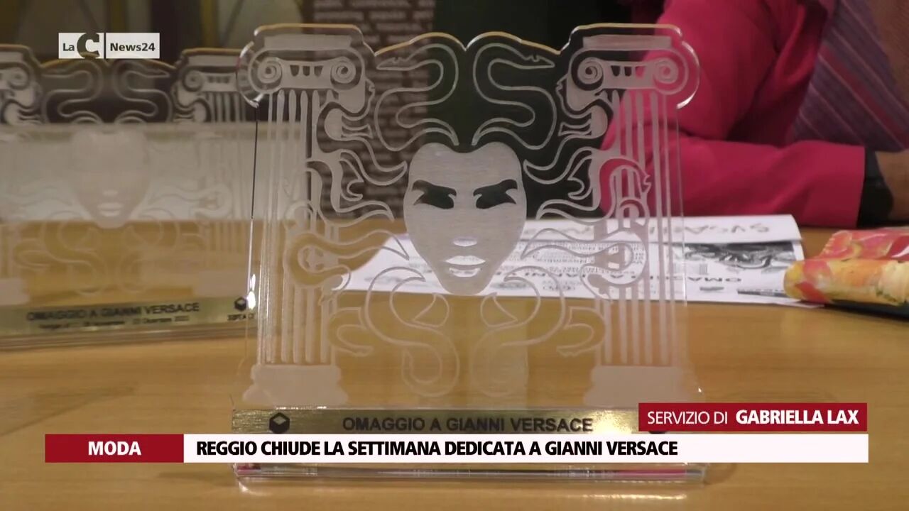 Reggio chiude la settimana dedicata a Gianni Versace