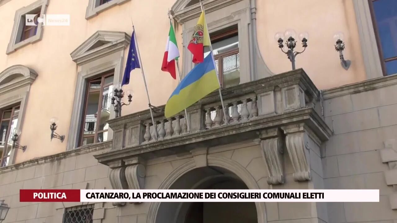 Catanzaro, la proclamazione dei consiglieri comunali eletti