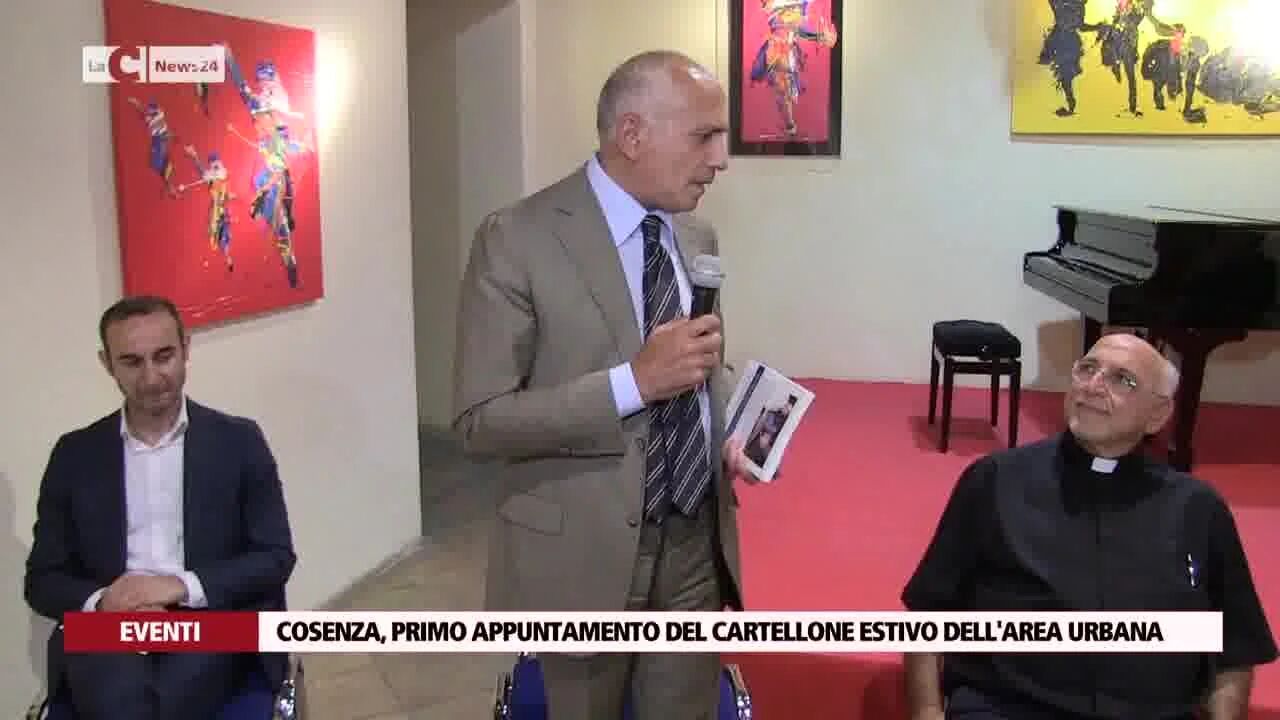 Cosenza, primo appuntamento del cartellone estivo dell'area urbana