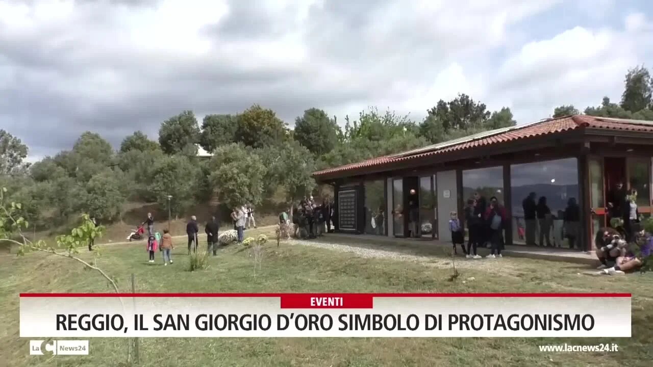 Reggio, il San Giorgio d’Oro simbolo di protagonismo