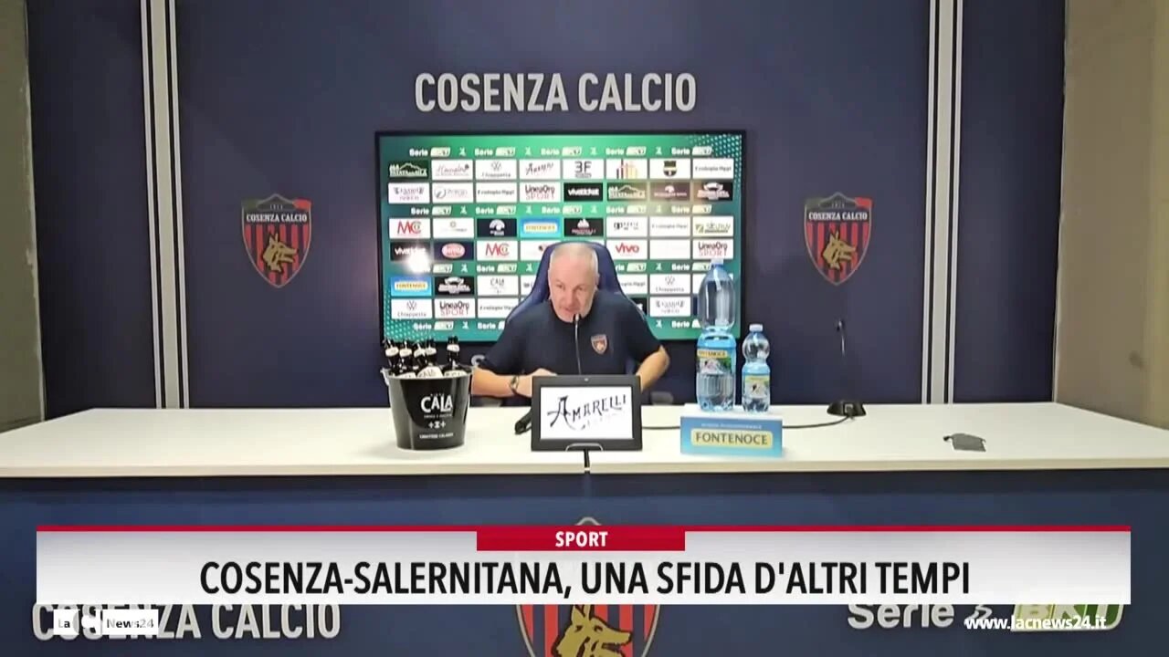 Cosenza-Salernitana, una sfida d'altri tempi