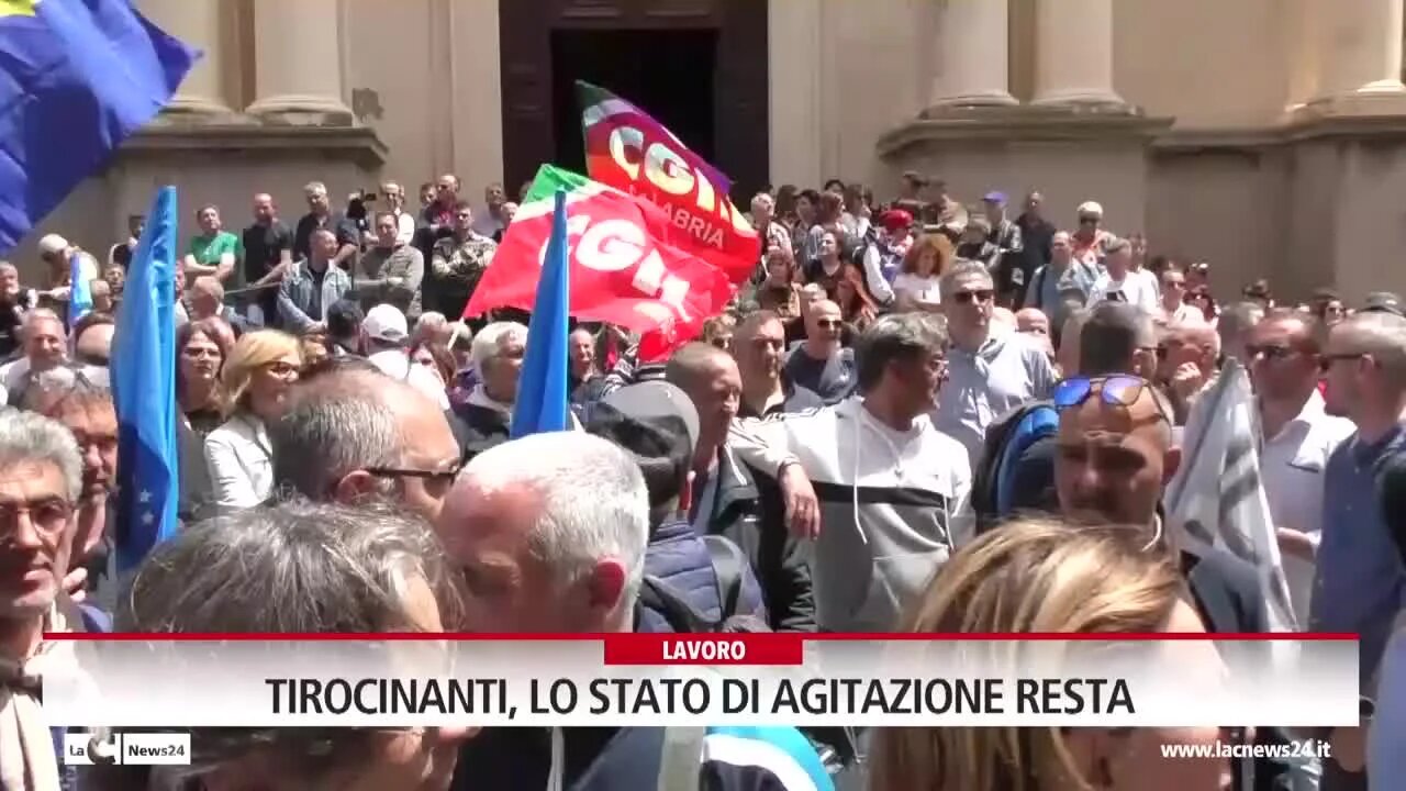 Tirocinanti, lo stato di agitazione resta