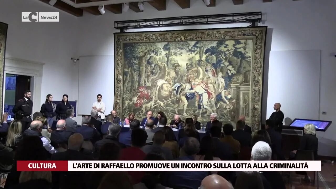 Gerace, l’arte di Raffaello promuove un incontro sulla lotta alla criminalità