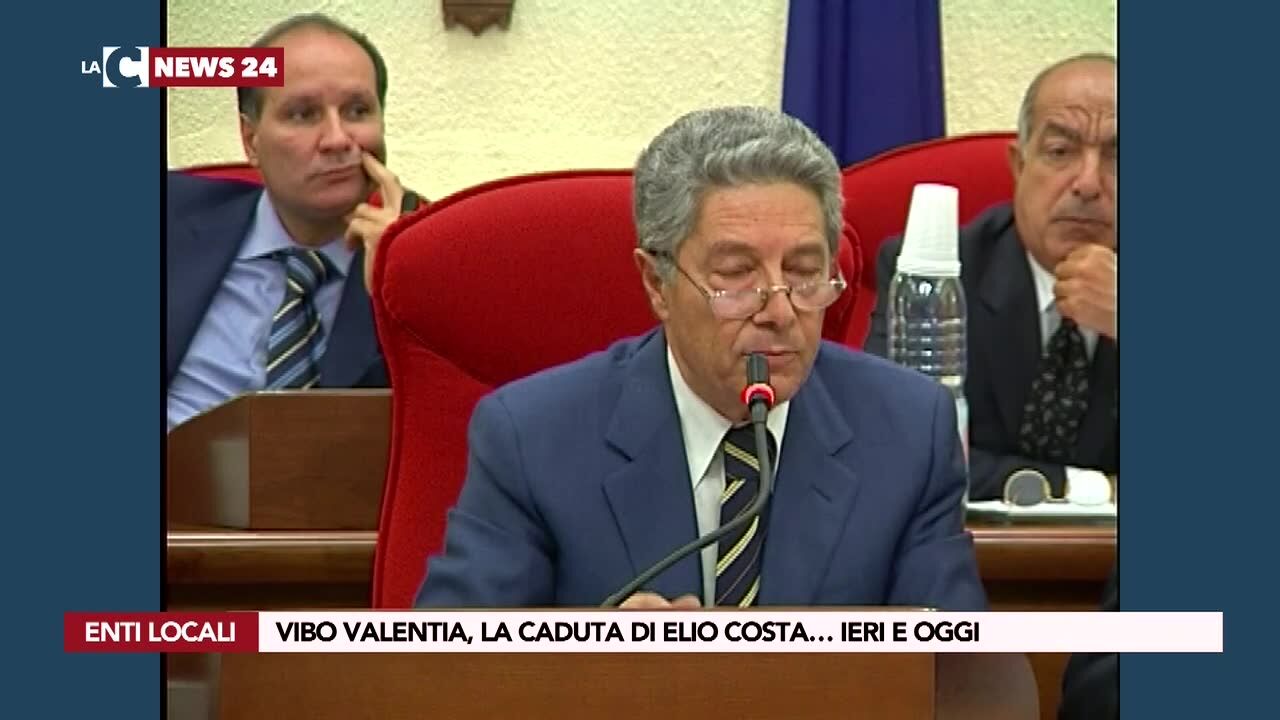 Vibo Valentia, la caduta di Elio Costa… ieri e oggi