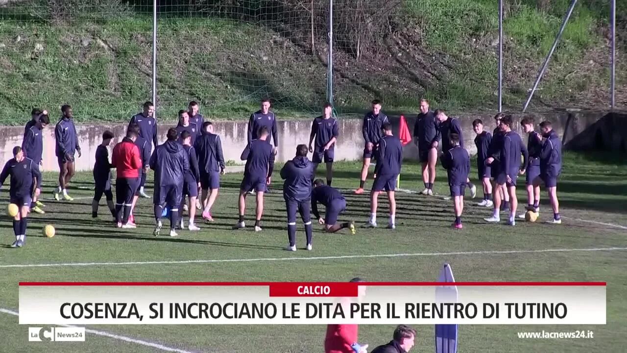 Cosenza, si incrociano le dita per il rientro di Tutino