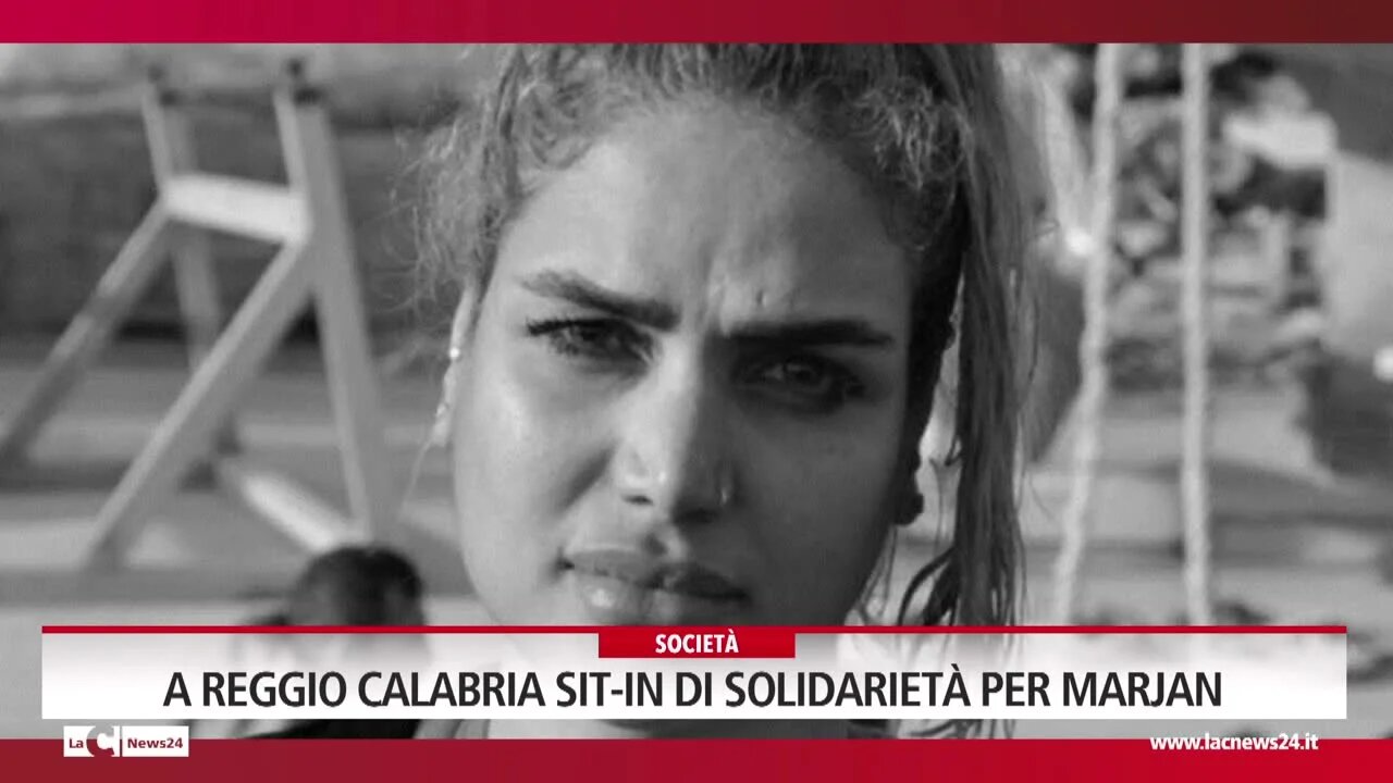 A Reggio Calabria sit-in di solidarietà per Marjan