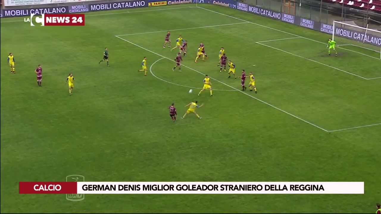 German Denis miglior goleador straniero della Reggina