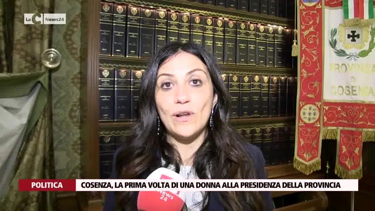 Cosenza, la prima volta di una donna alla presidenza della Provincia