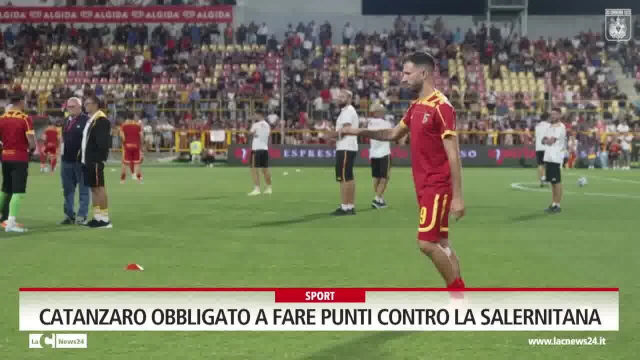 Catanzaro obbligato a fare punti contro la Salernitana
