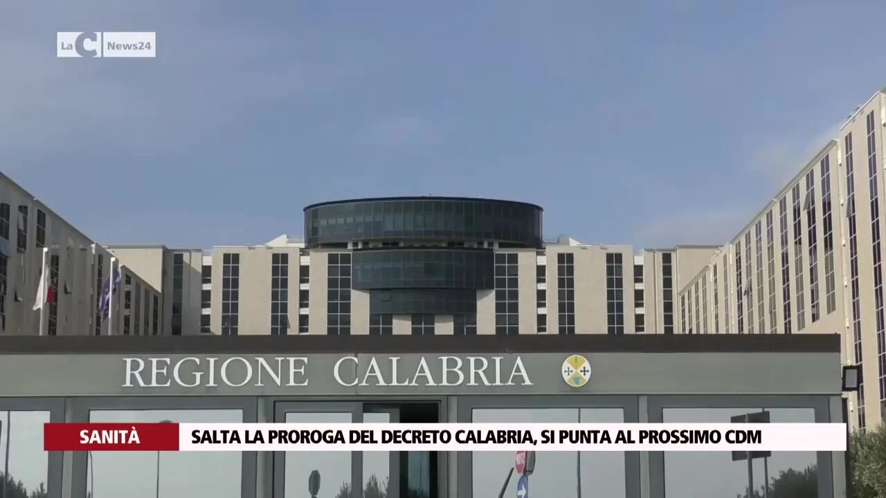 Salta la proroga del Decreto Calabria, si punta al prossimo Cdm