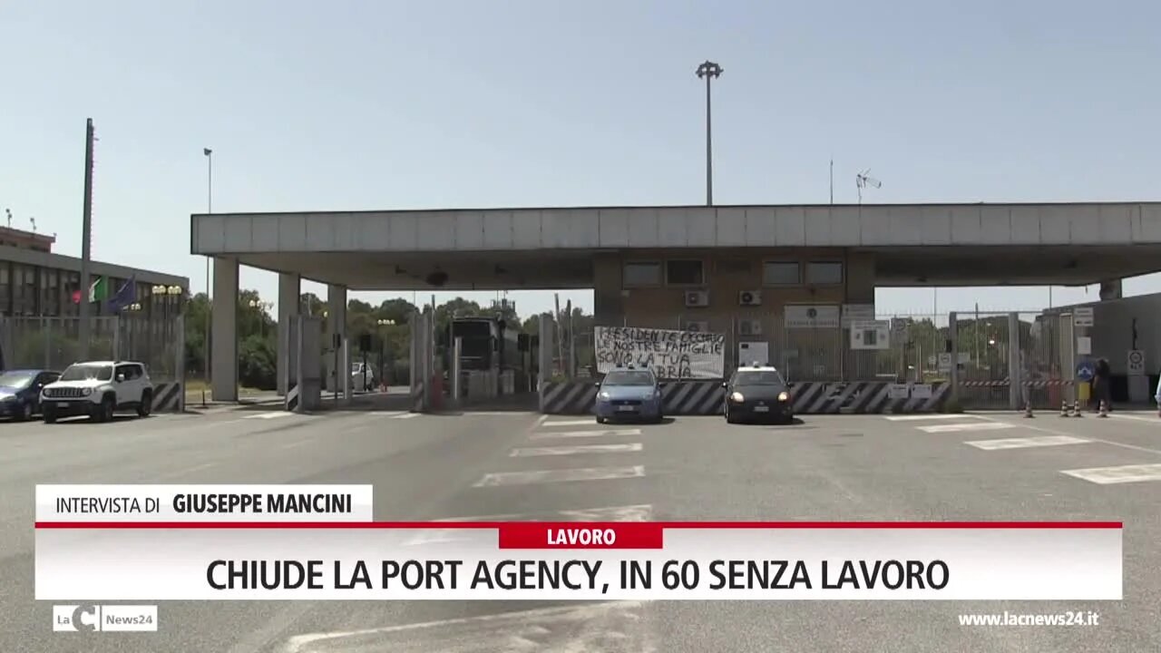 Chiude la Port Agency, in 60 senza lavoro