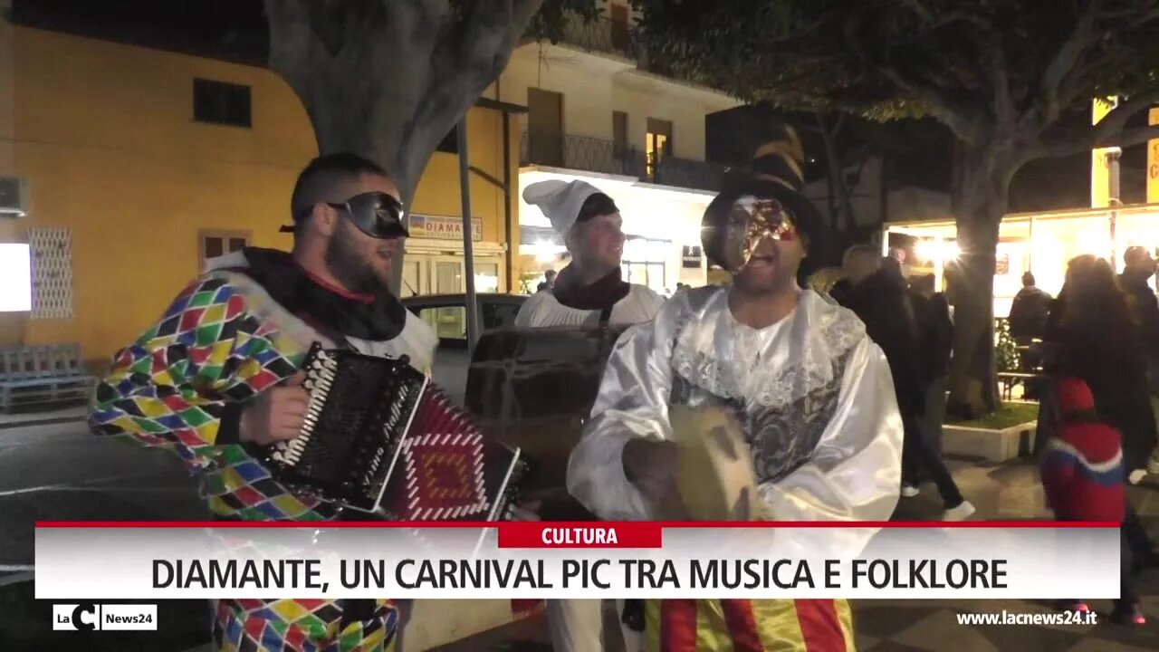 Grande successo per il Carnival Pic a Diamante: spettacoli, musica popolare e buon cibo