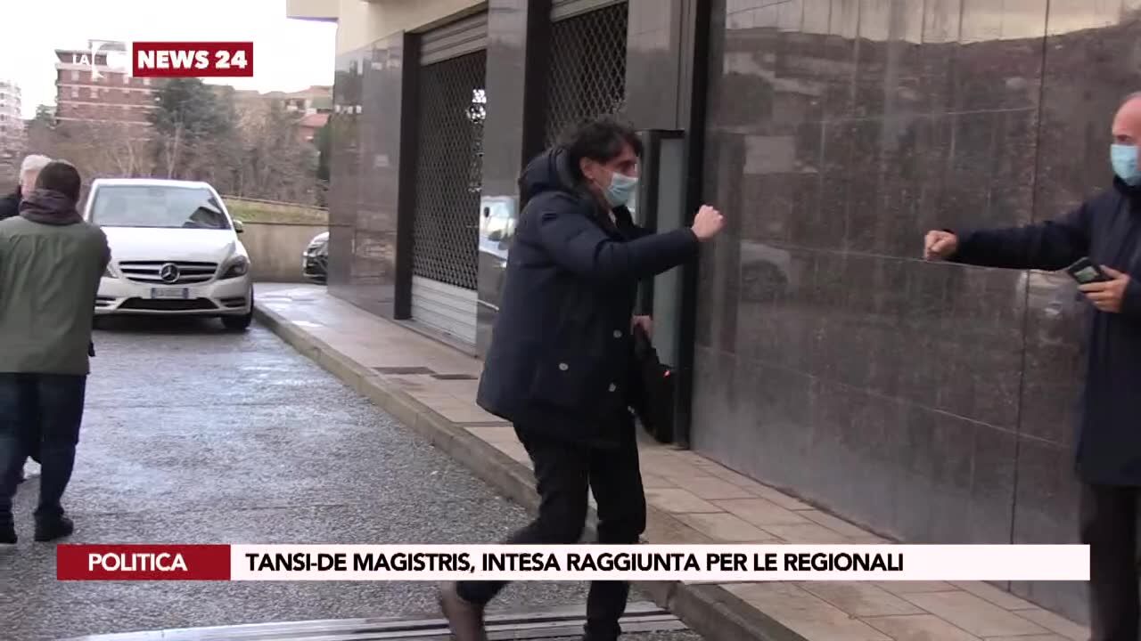 Tansi-De Magistris, intesa raggiunta per le regionali