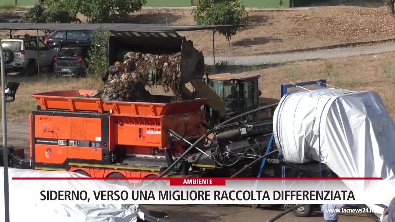 Siderno, verso una migliore raccolta differenziata