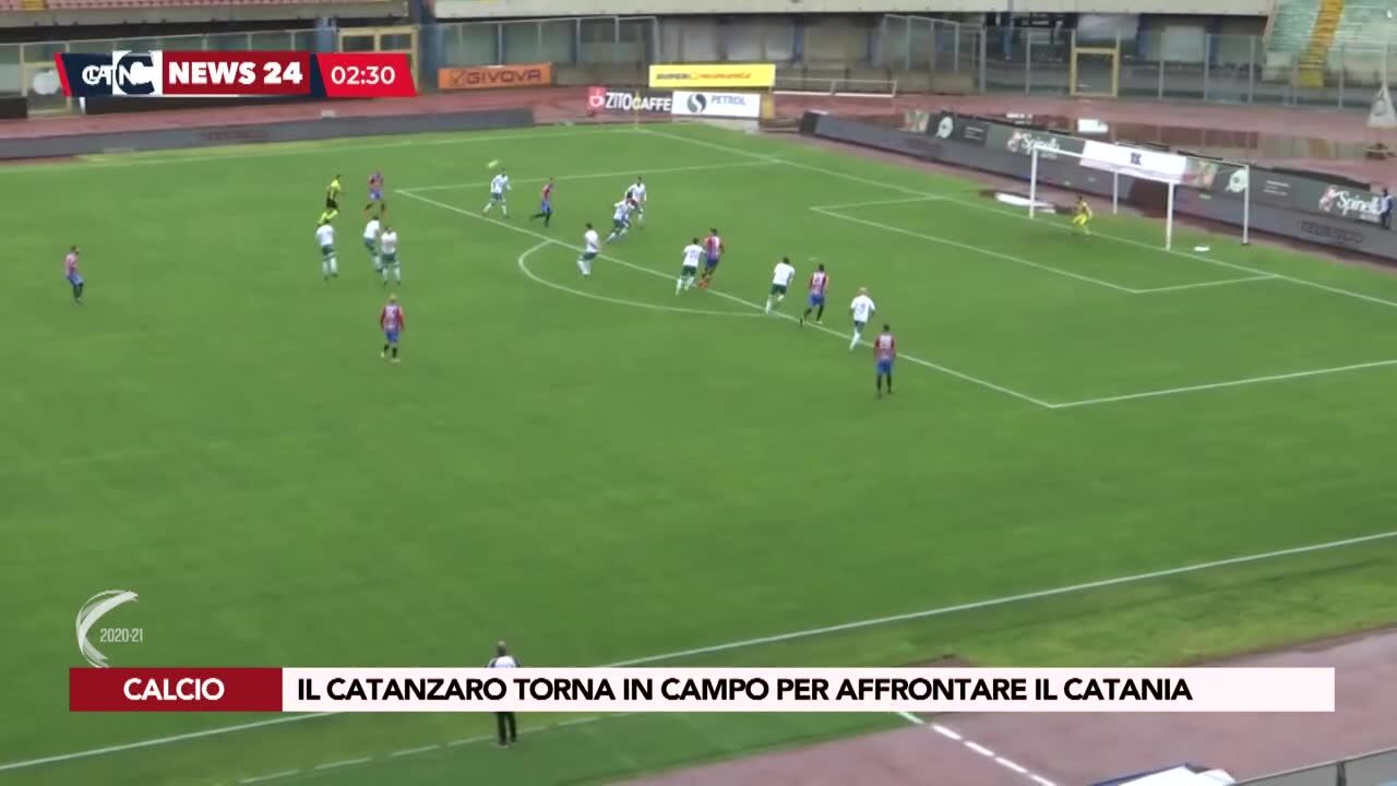 Il Catanzaro torna in campo per affrontare il Catania