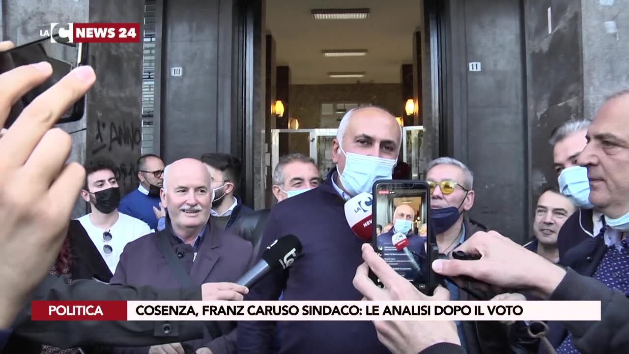 Cosenza, Franz Caruso sindaco: le analisi dopo il voto