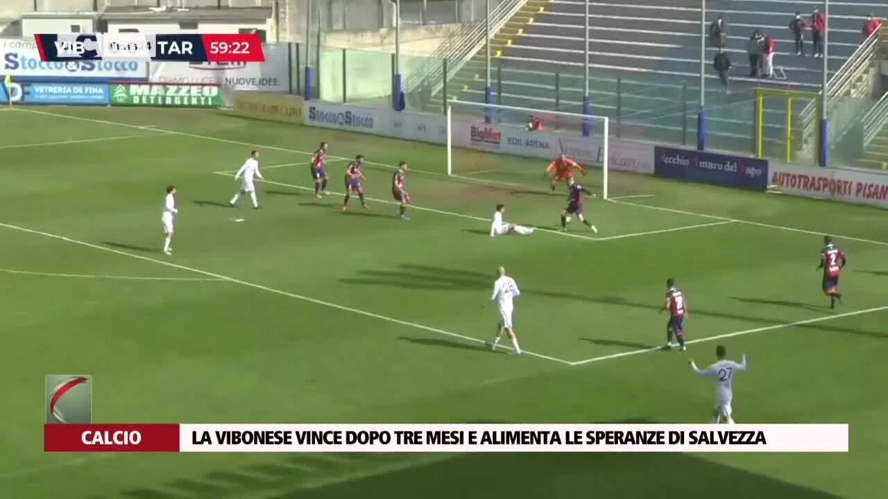 La Vibonese vince dopo tre mesi e alimenta le speranze di salvezza