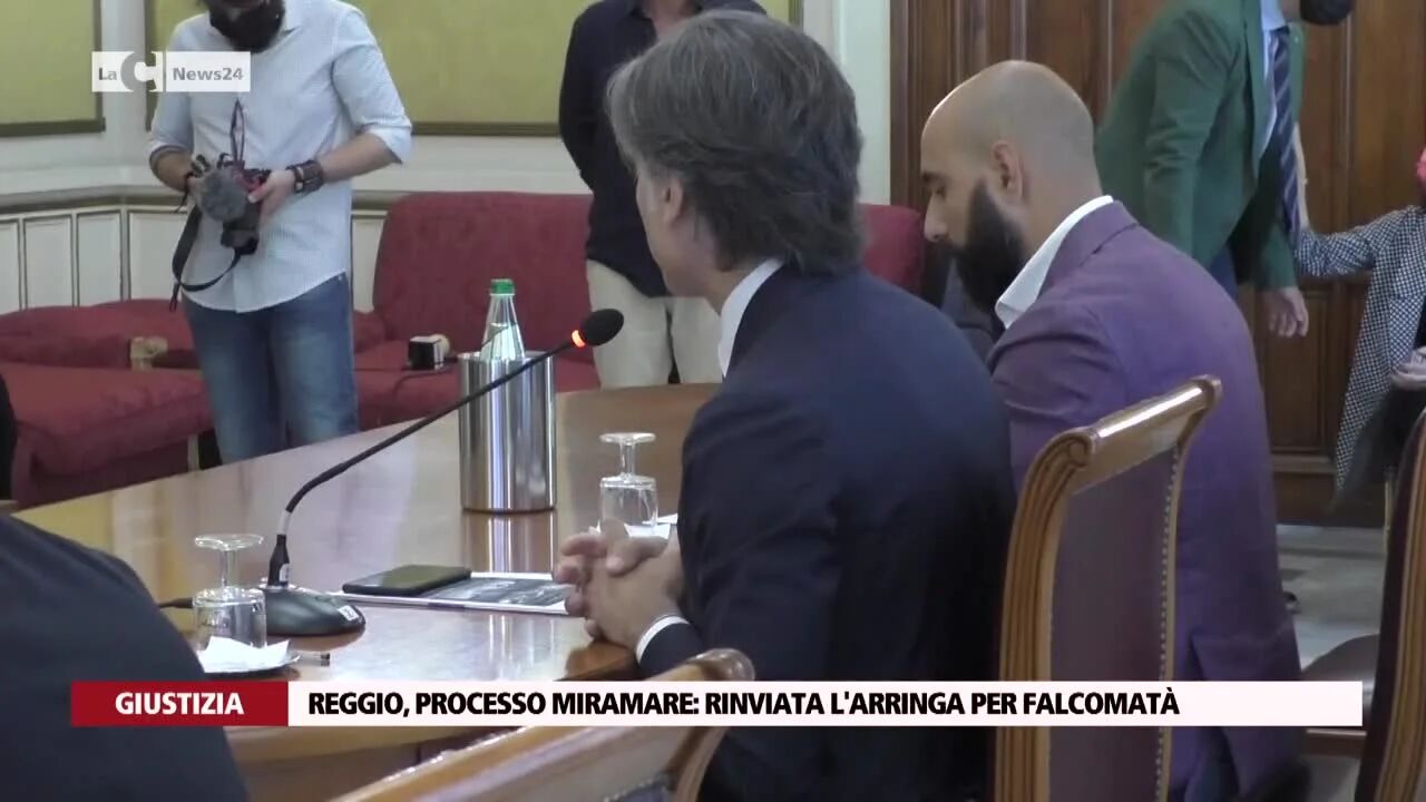 Reggio, processo Miramare: rinviata l'arringa per Falcomatà