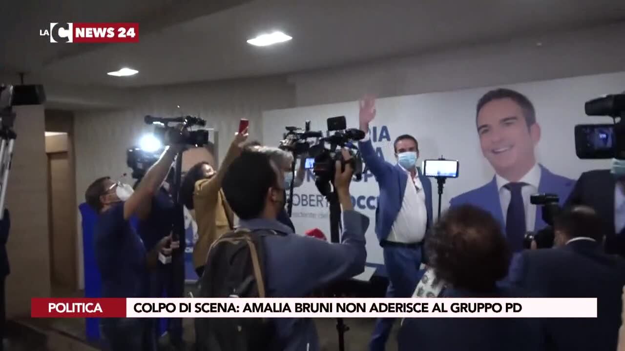 Colpo di scena: Amalia Bruni non aderisce al gruppo Pd