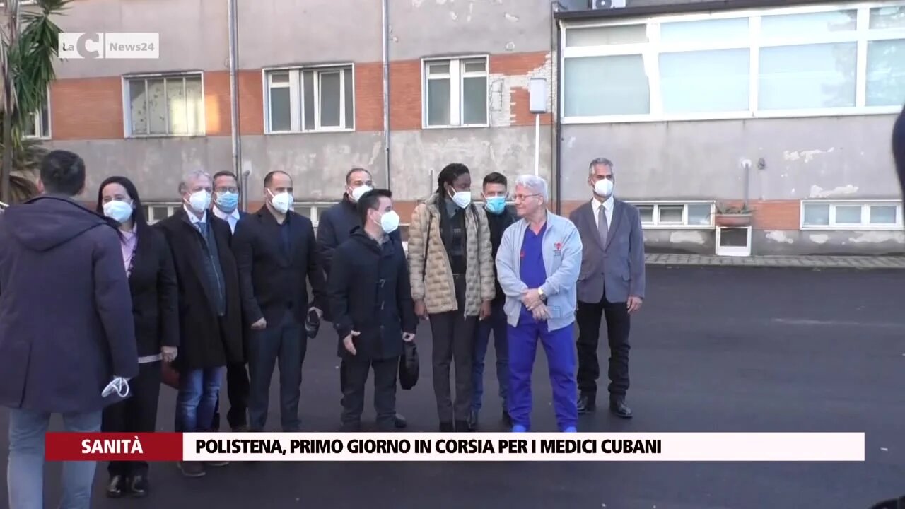 Polistena, primo giorno in corsia per i medici cubani