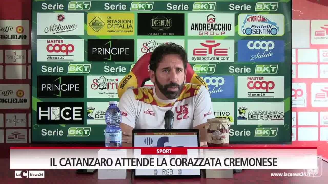 Il Catanzaro attende la corazzata Cremonese