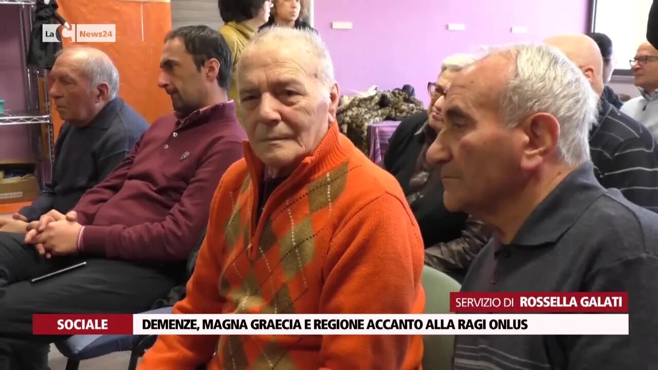 Demenze, Magna Graecia e regione accanto alla Ragi Onlus