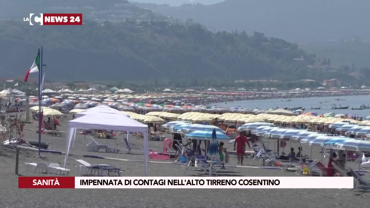 Impennata di contagi nell'alto Tirreno cosentino