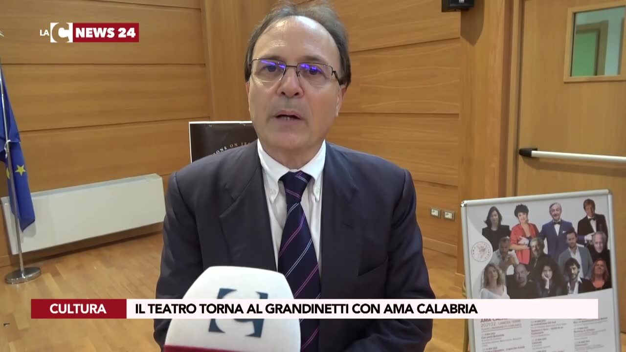 Lamezia, il teatro torna al Grandinetti con Ama Calabria