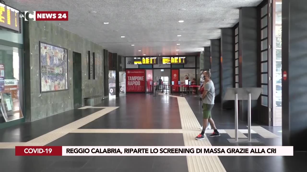 Reggio Calabria, riparte lo screening di massa grazie alla Cri