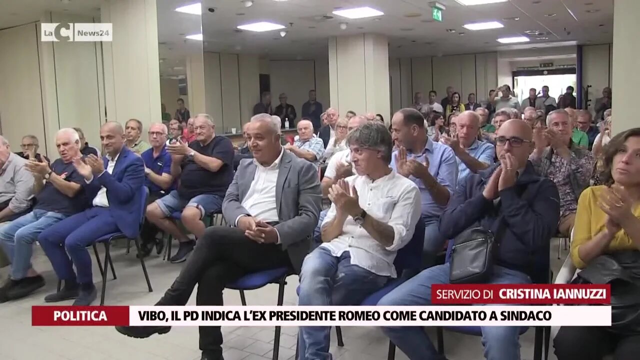 Vibo, il PD indica l’ex presidente Romeo come candidato a sindaco